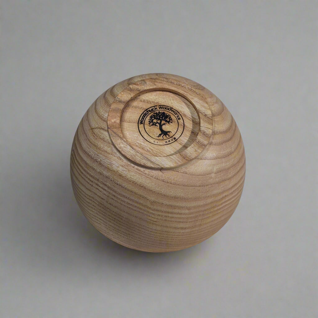 Handmade Ash Wood Bowl