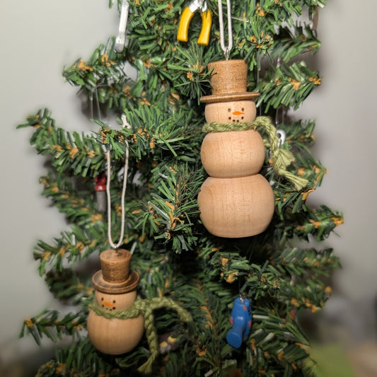 Handmade Christmas Ornaments, 2023 Edition Snowman