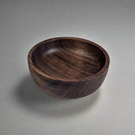 Handmade Small Walnut Wood Bowl