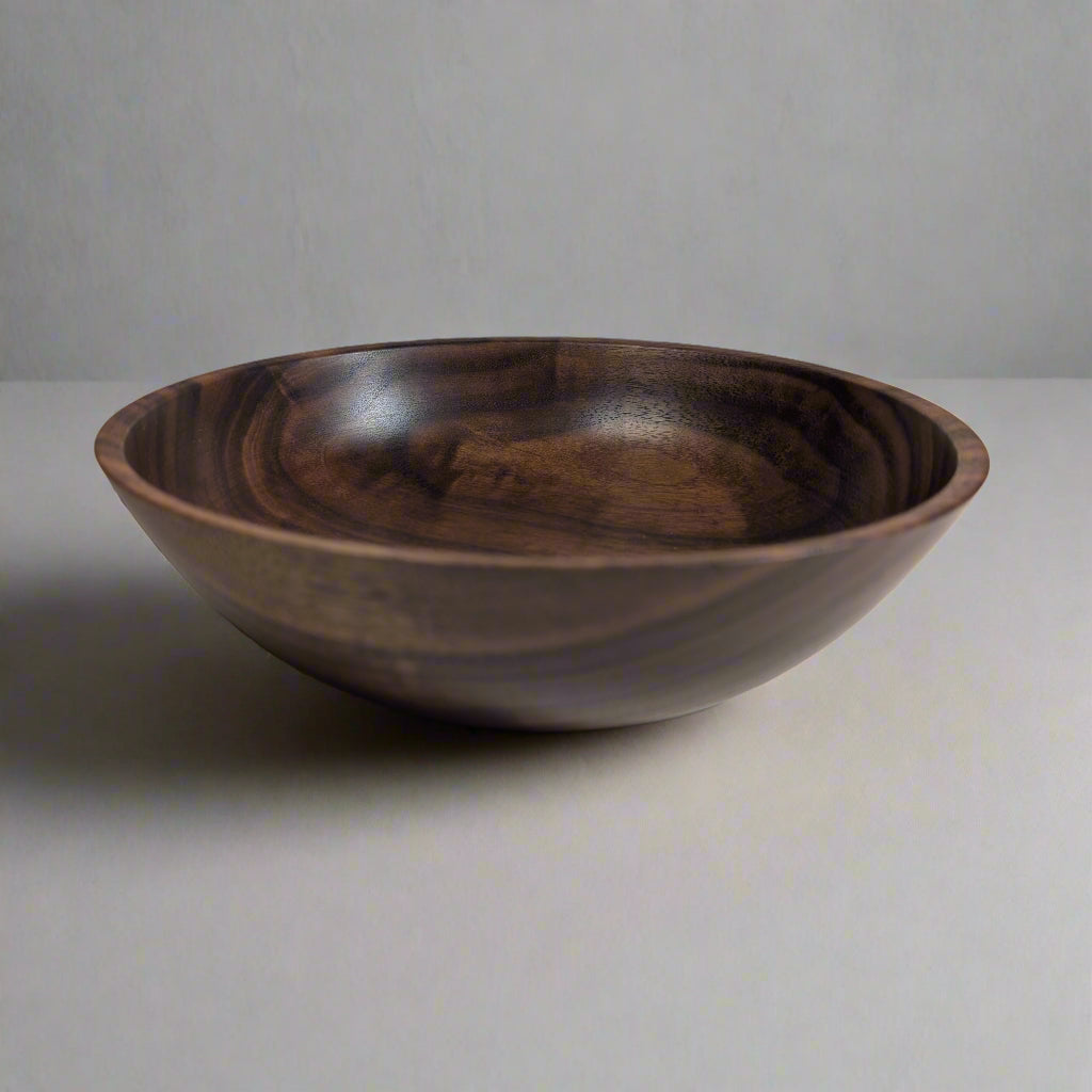 Handmade Walnut Wood Bowl