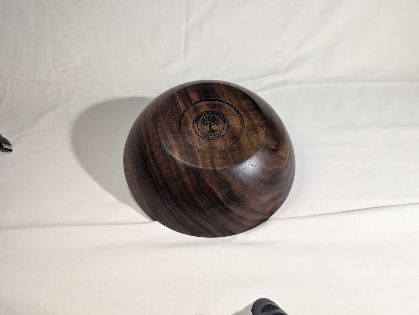 Handmade Walnut Wood Bowl