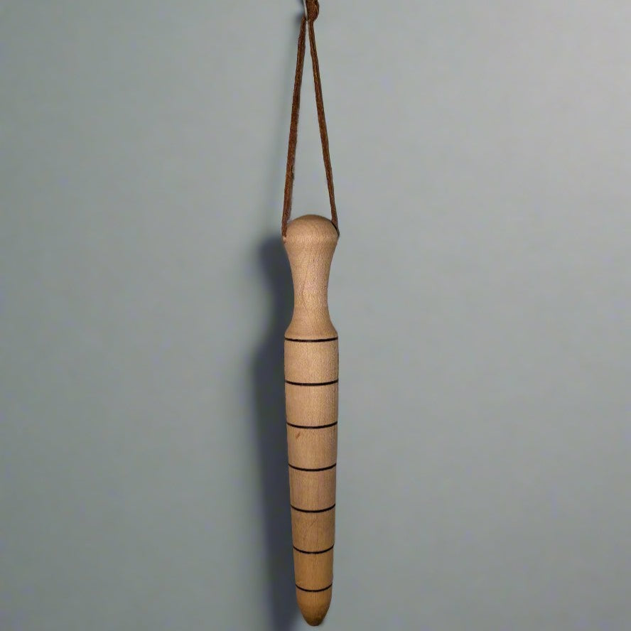 Handcrafted Maple Wood Garden Dibber | Durable Planting Tool for Gardening