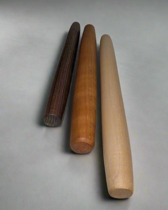 Handcrafted Walnut, Maple, & Cherry French Rolling Pins - Perfect for Baking!