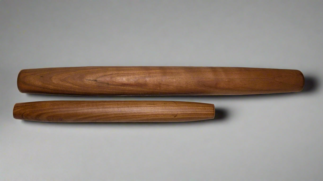 Handcrafted Walnut, Maple, & Cherry French Rolling Pins - Perfect for Baking!