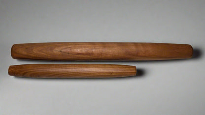 Handcrafted Walnut, Maple, & Cherry French Rolling Pins - Perfect for Baking!
