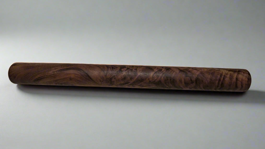 Handcrafted Walnut, Maple, & Cherry Straight Rolling Pins - Perfect for Baking!