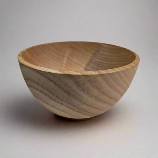 Handmade Ash Wood Bowl