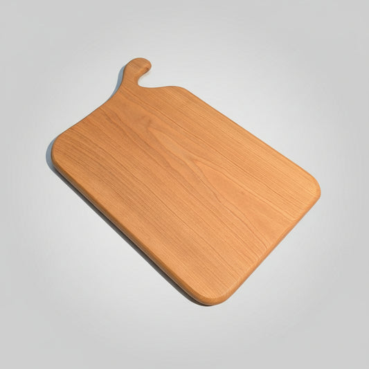 Handmade Cherry Wooden Cutting Board With Handle