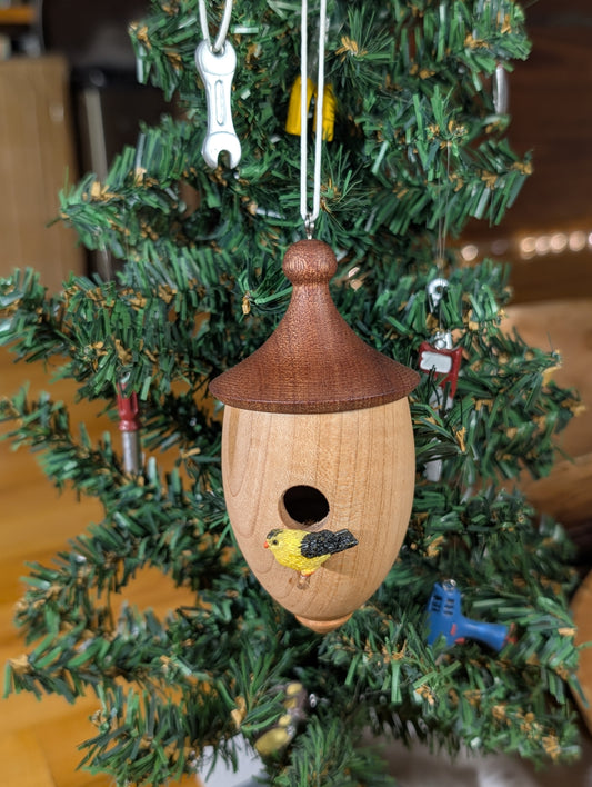 Handmade Christmas Ornaments 2025 Edition Birdhouse