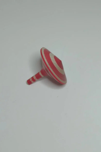 Handmade Colorful Wood Spinning Tops