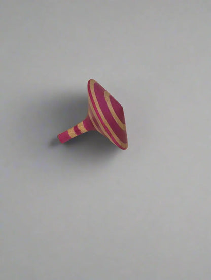 Handmade Colorful Wood Spinning Tops