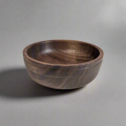 Handmade Small Walnut Wood Bowl