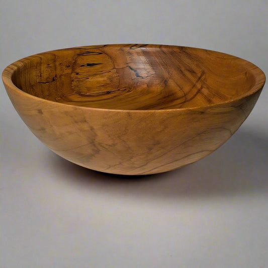Handmade Spalted Japanese Cherry Wood Bowl