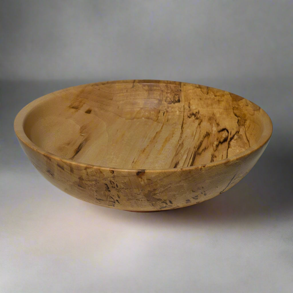 Handmade Spalted Maple Bowl
