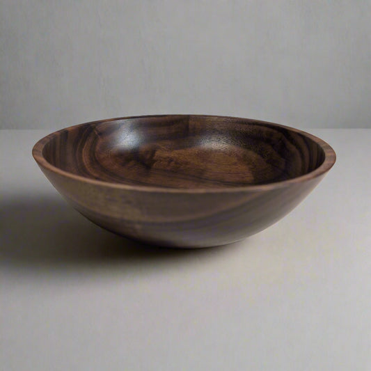 Handmade Walnut Wood Bowl