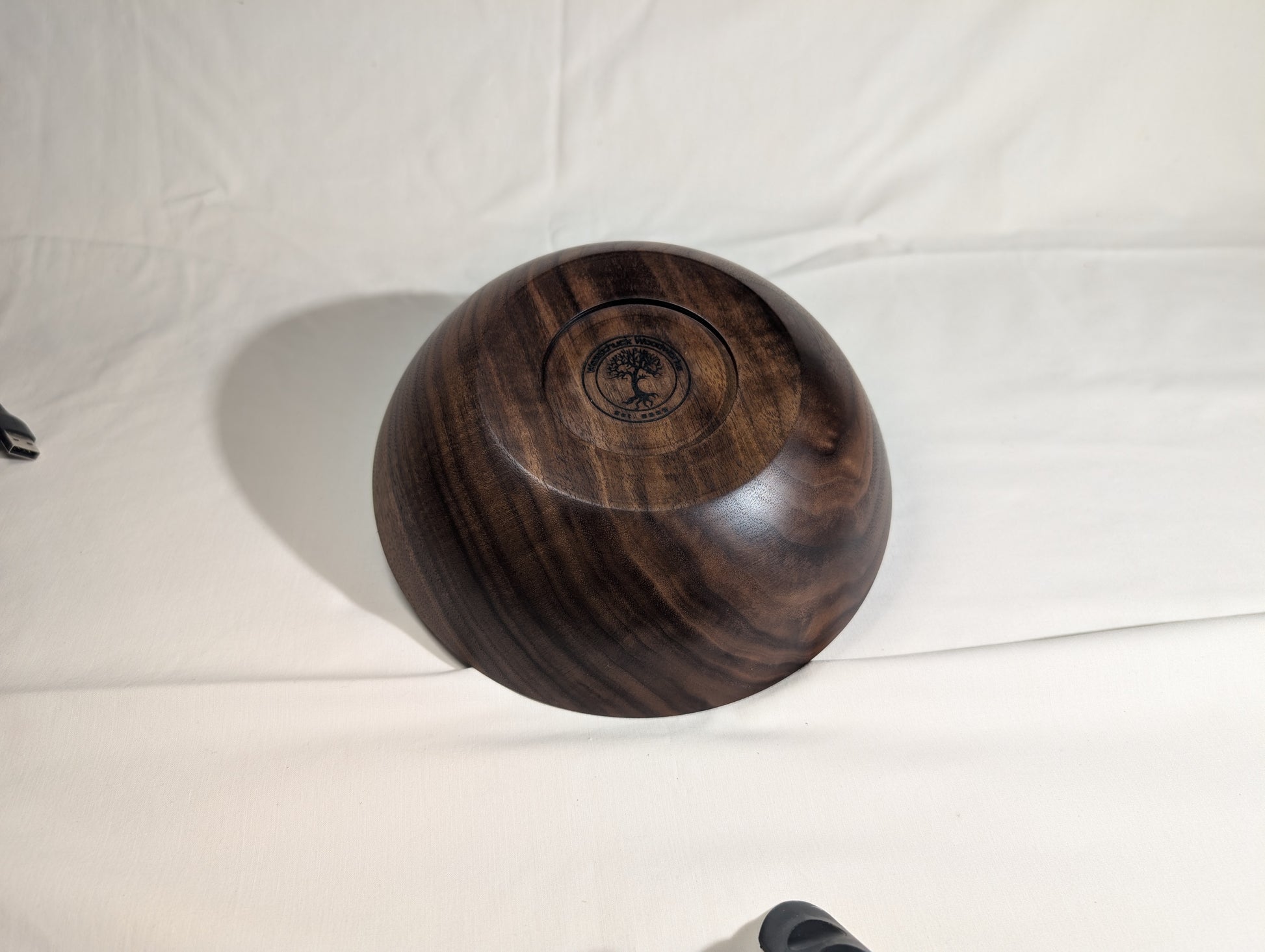 Handmade Walnut Wood Bowl