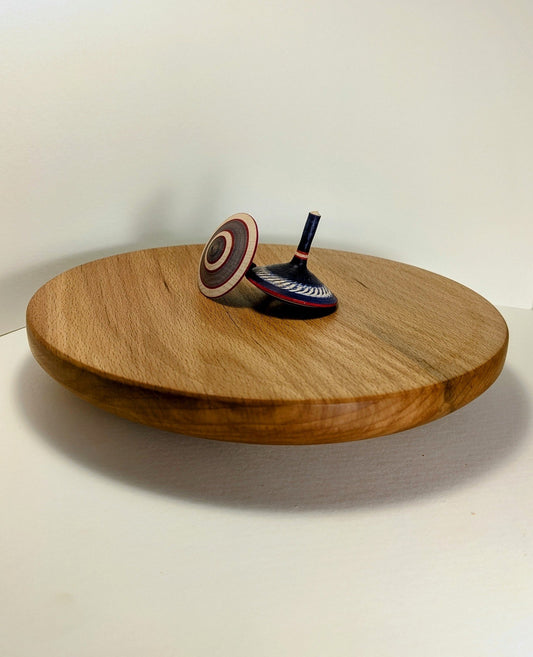 Handmade Colorful Wood Spinning Tops