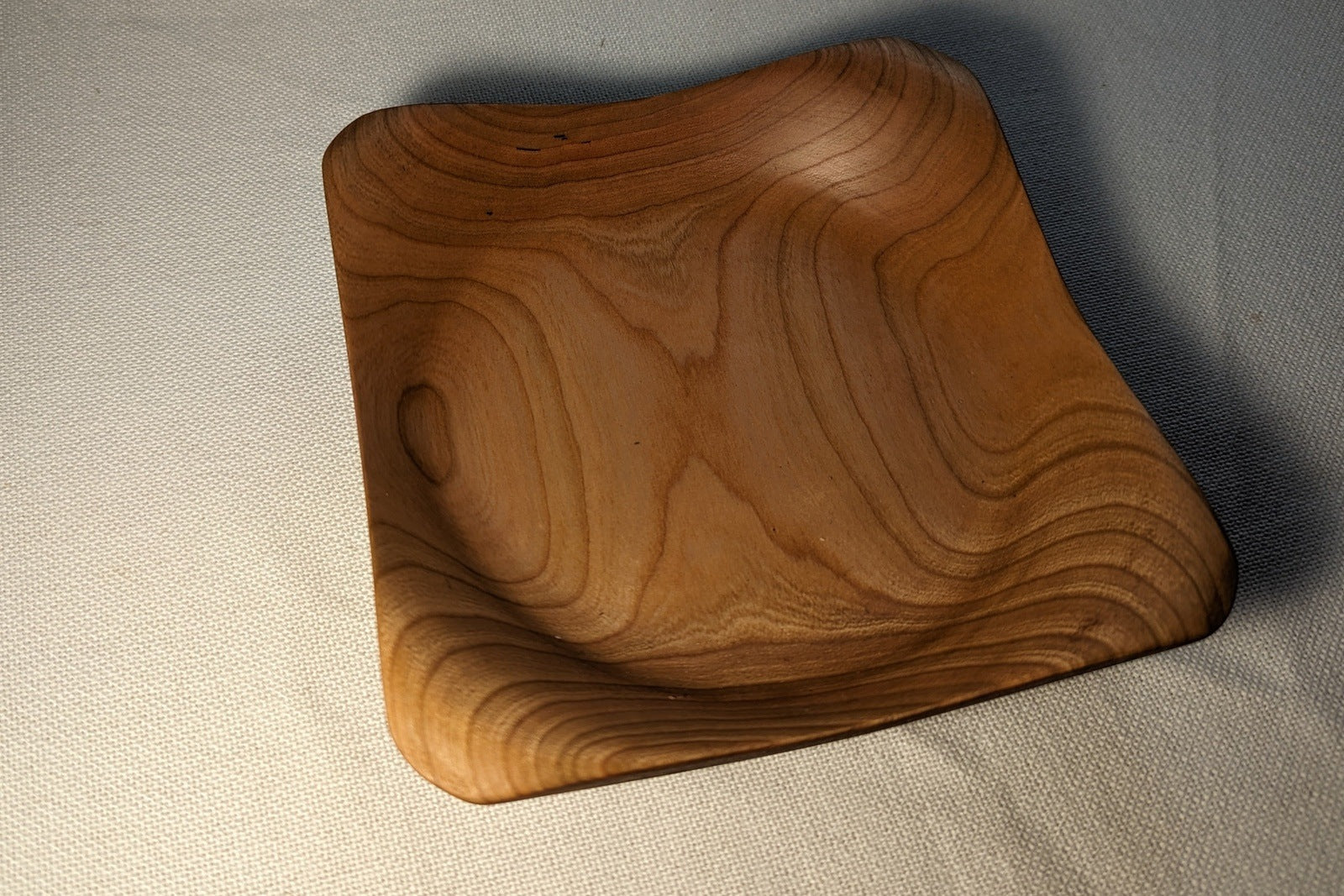 Handmade Square Cherry Bowl