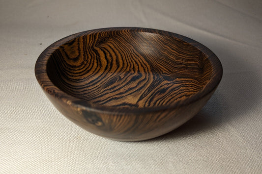 Handmade Bocote Wood Bowl